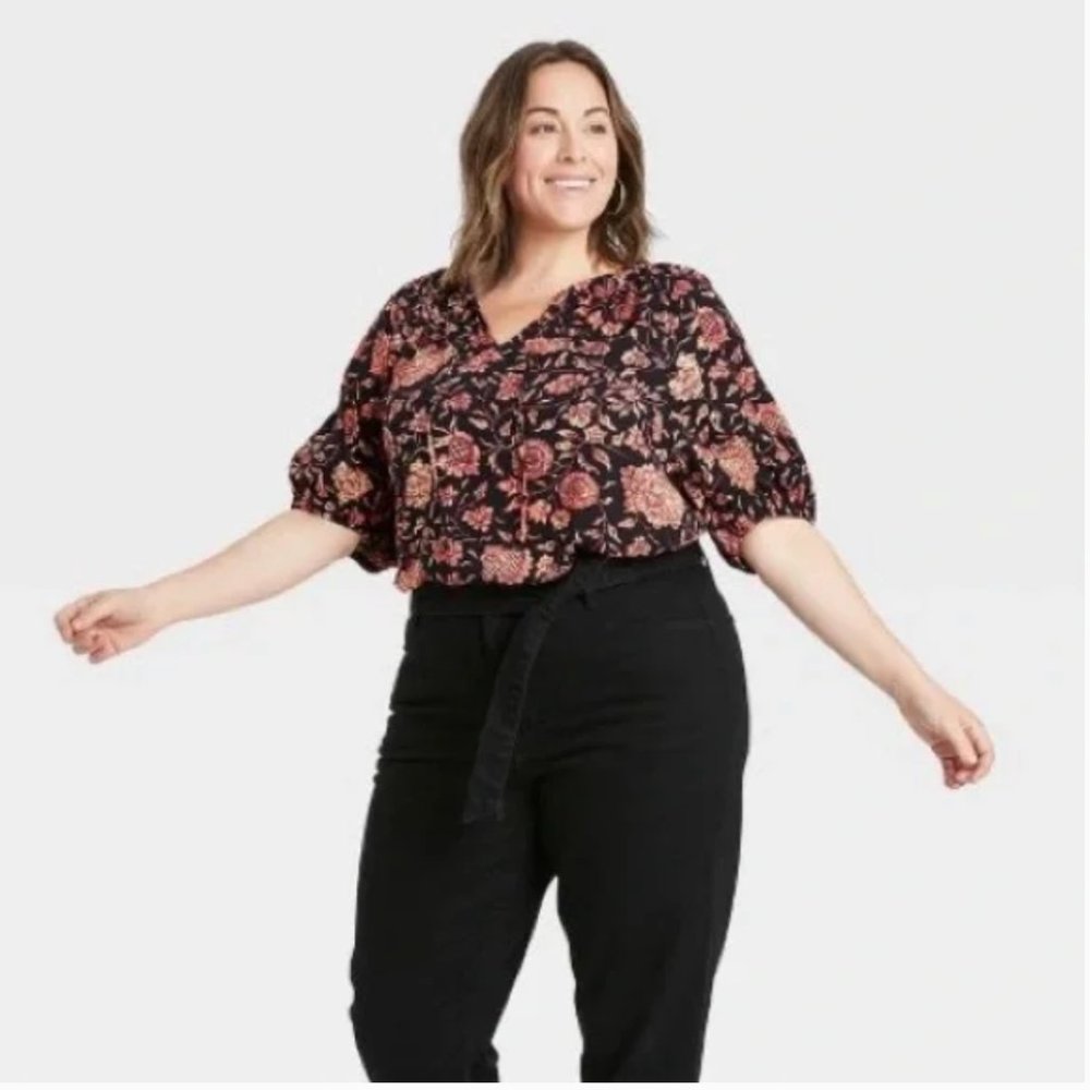Elbow length blouse